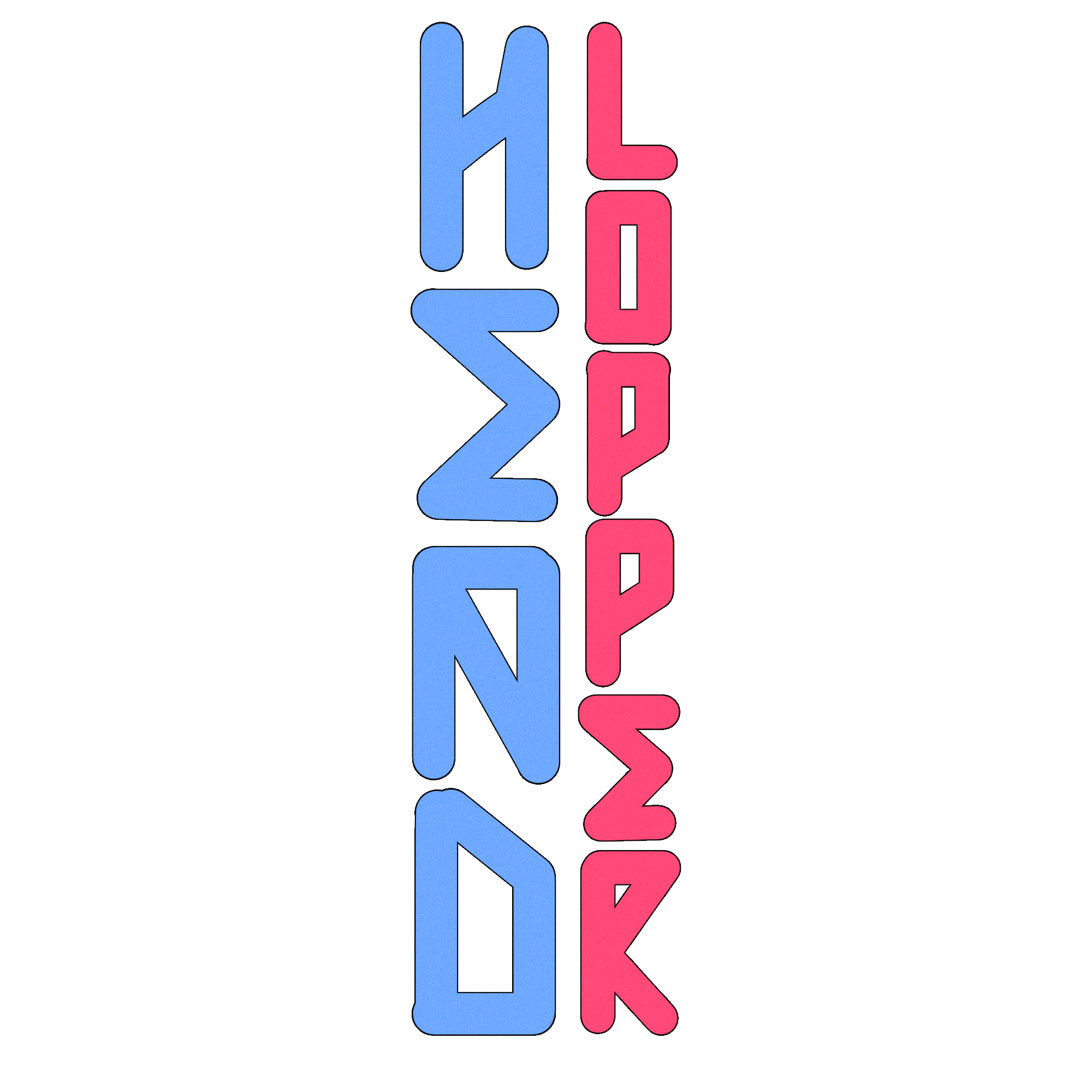 headlopper-lettering